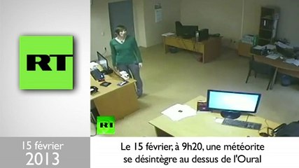 Zapping: quand une météorite tombe dans l'Oural