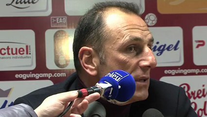 EAG-NANTES la réaction de Michel Der Zakarian