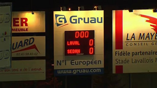 Stade Lavallois (LAVAL) - CS Sedan (CSSA) Le résumé du match (25ème journée) - saison 2012/2013