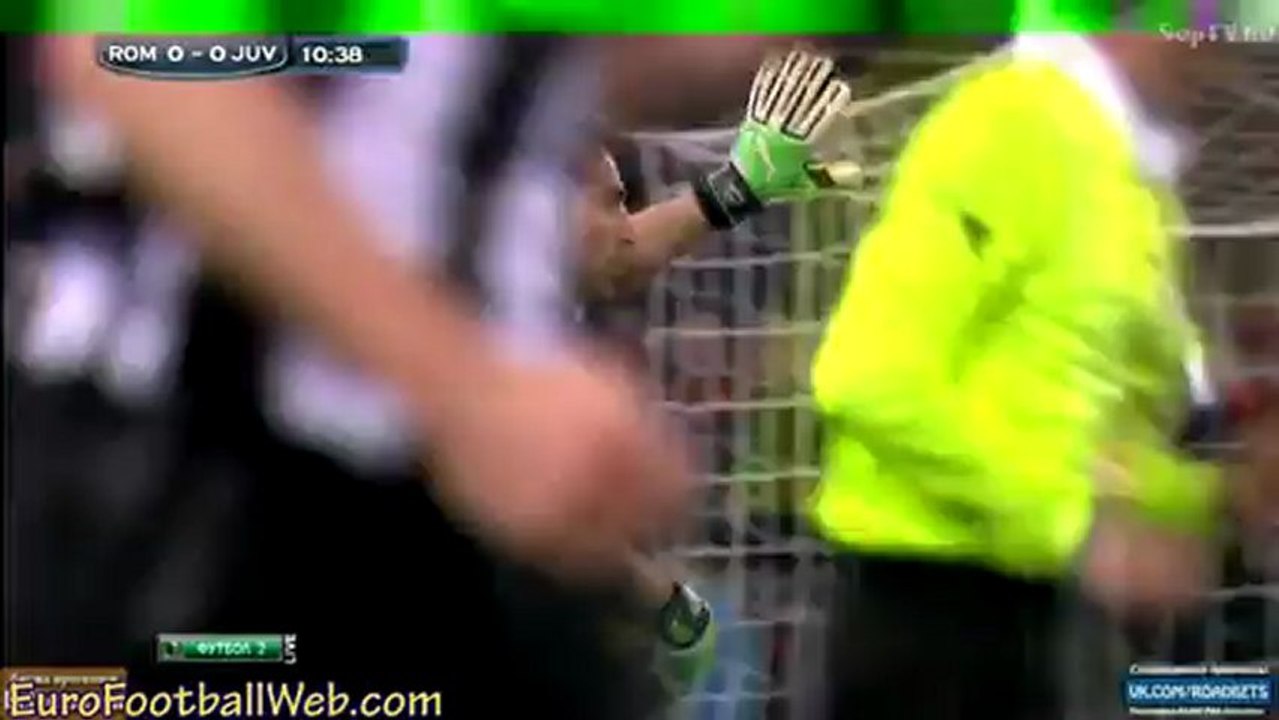 Roma breakaway Chance vs Juventus