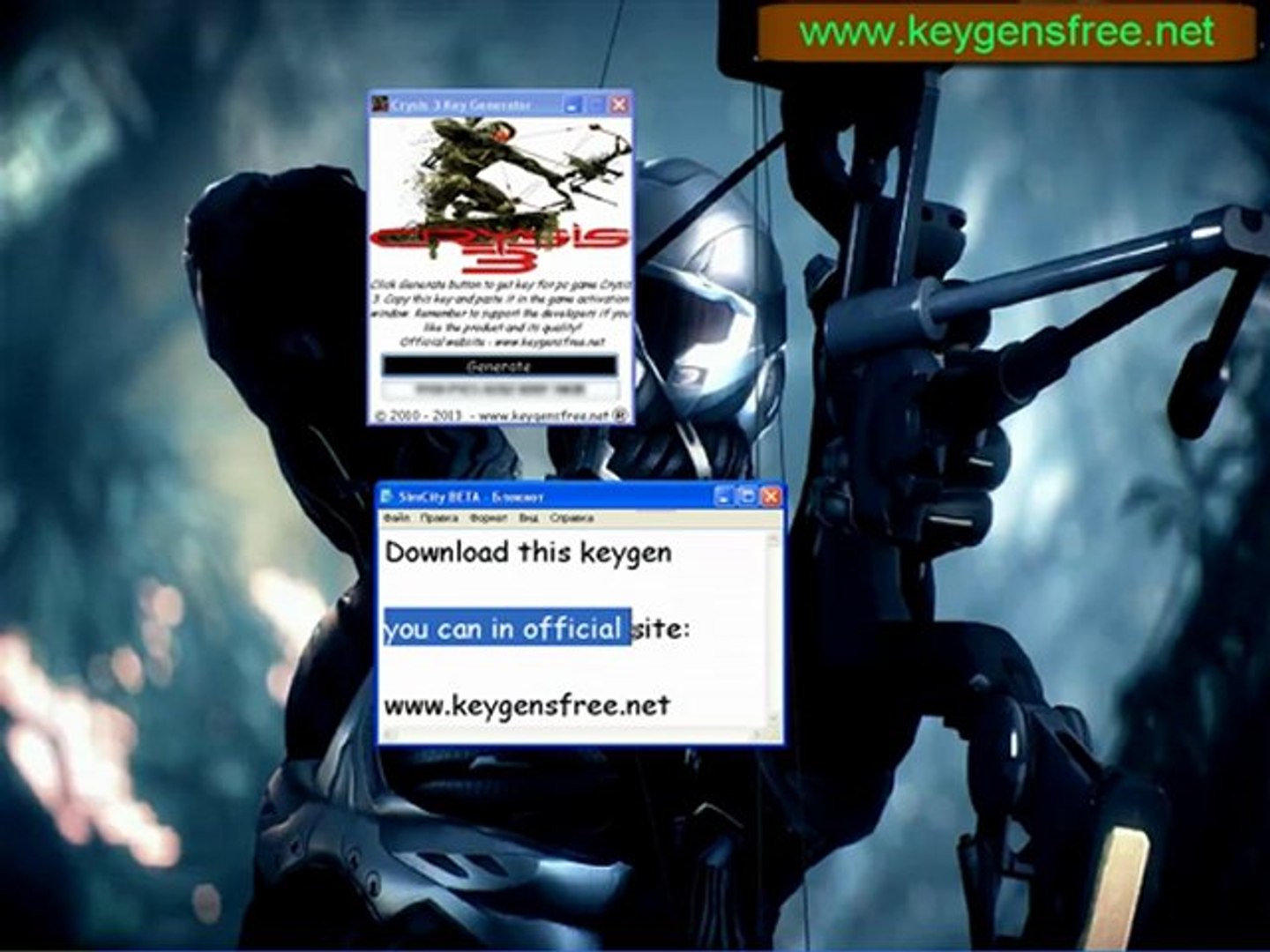 Crysis 3 PC activation Keys and Full Game – Видео Dailymotion