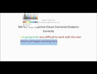 TOEFL PBT Structure Skill 12