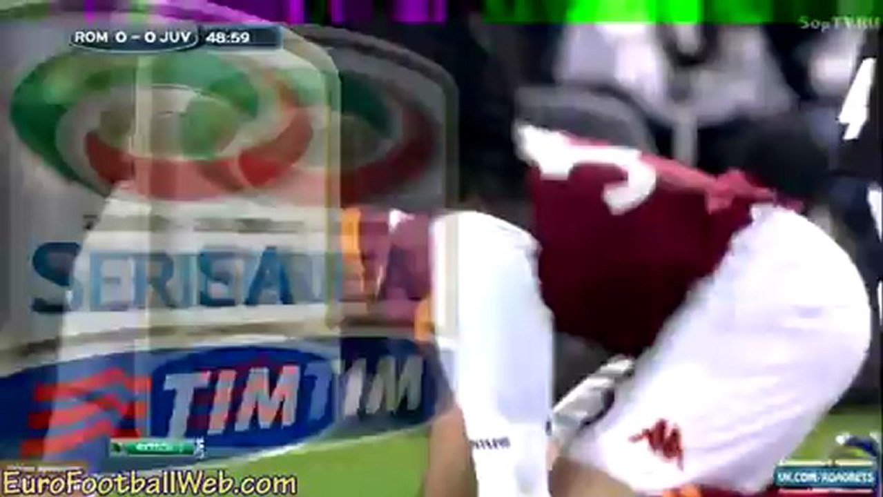 Roma back to back chances vs Juventus