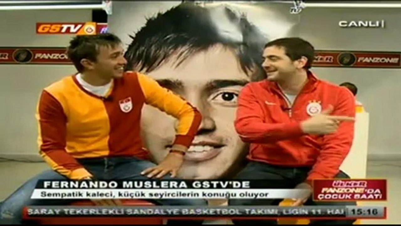 Fernando MUSLERA, "Ülker FanZone'da Çocuk Saati" Programının konuğu oldu..