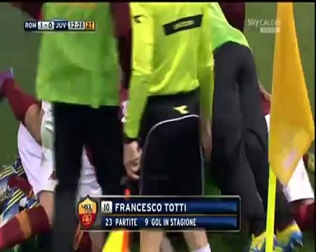 Seria A : AS Roma vs Juventus 1-0 Italian