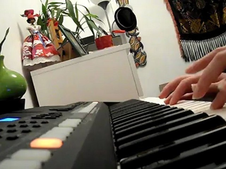 Début "People Help The Poeple " synthé