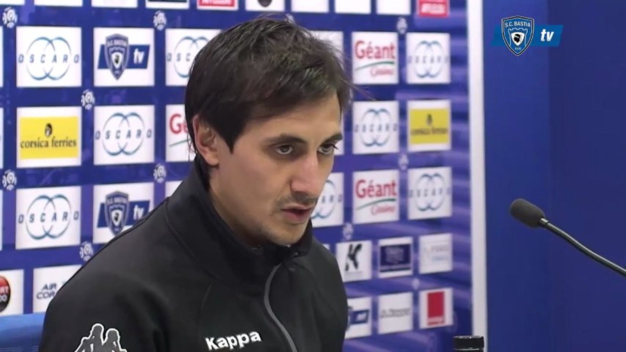 L1 / 2012-13 : Bastia 0-1 Nice : Réaction de F. Harek