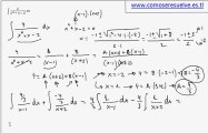 Integral racional con raices simples ejemplo 2