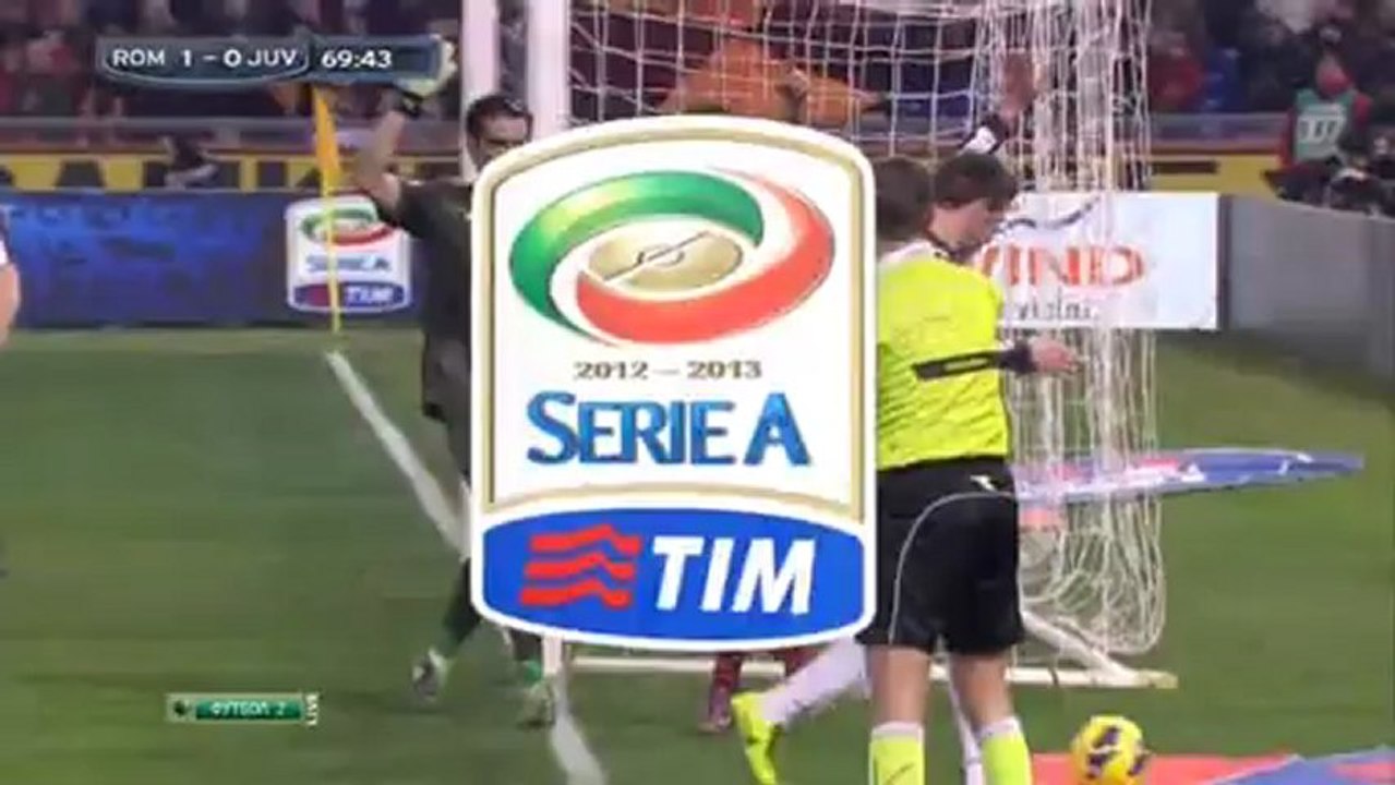 Футбол. Чемпионат Италии. 25 тур. Рома-Ювентус. 2 тайм (16.02.2013