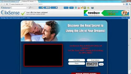 Make Money Online - Best PTC Site - ClixSence.com