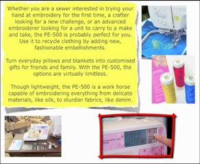 Brother PE500 - Is This a Perfect Embroidery Machine For You?