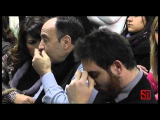 Napoli - Camorra, studenti testimoni di legalità (16.02.13)