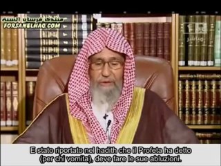 Vomito annulla le abluzioni Fatwa cheikh Fawzan