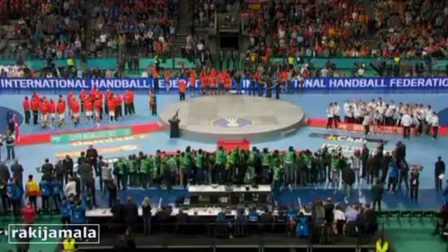 HRVATSKA na SP u rukometu 2013. - Dodjela brončane medalje