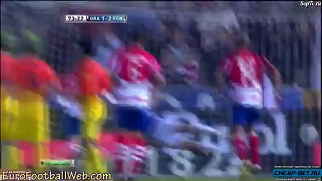 Messi Coup Franc contre Granada