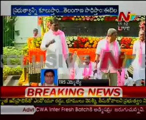 KTR live talking in phone line