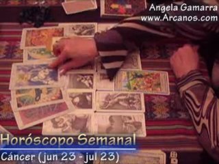 Horoscopo Cancer del 9 al 15 de noviembre 2008 - Tarot