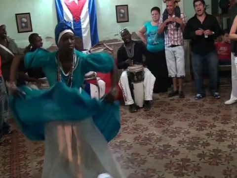 WWW.DANSACUBA.COM Orishas Elegua et Yemaya avec DANSACUBA Stage Nouvel An en Décembre 2012
