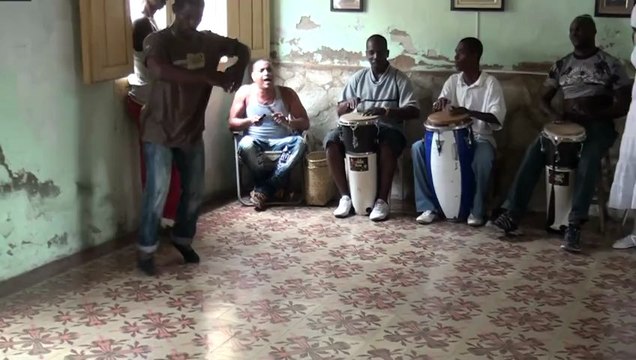 Jhonson notre profe de rumba et afro nous donne un avant gout