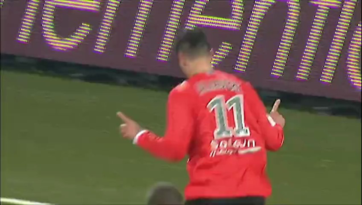 But Jérémie ALIADIERE (42ème pen) - FC Lorient - Evian TG FC (2-1) - saison 2012/2013