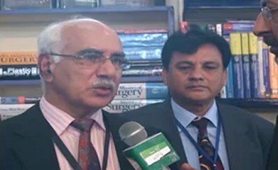 M Iqbal Cheema-MD (Pak Book Corporation) at International Book Fair Expo Center Lhr.