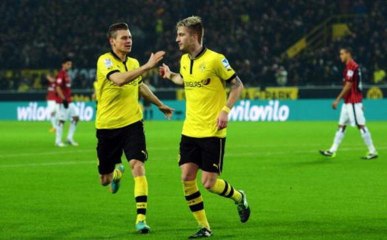 Un Marco Reus plus qu'énorme avec un triplé à la clé !