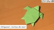 Origami : Tortue de mer - HD