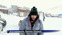 Premier backflip en voiture sur neige à Tignes