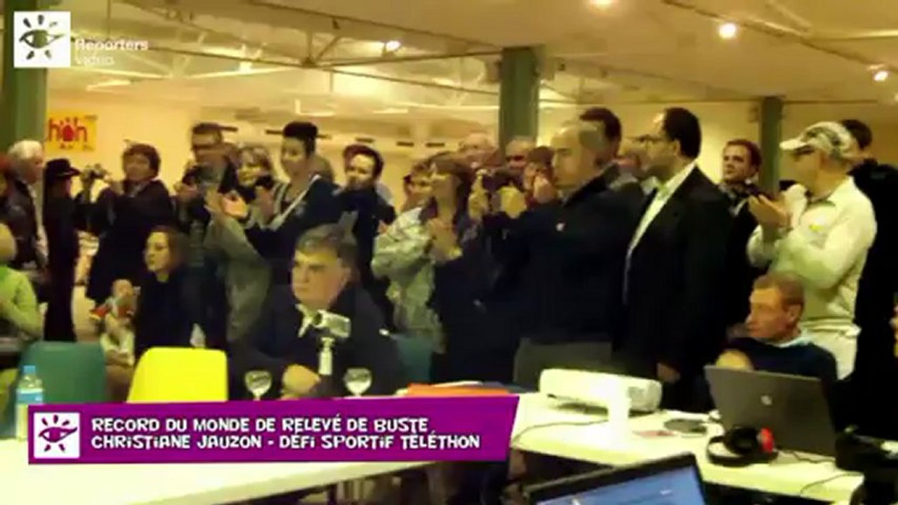 Montlouis sur Loire - Festif Sportif Record du monde - Téléthon 2012 - 37