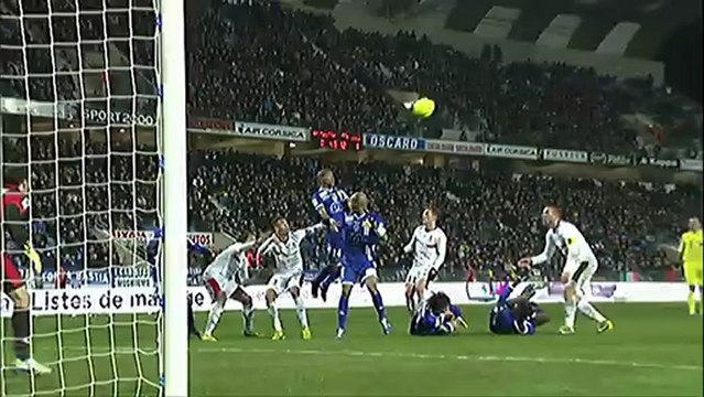 SC Bastia (SCB) - OGC Nice (OGCN) Le résumé du match (25ème journée) - saison 2012/2013