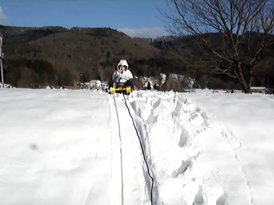Voie verte en hiver