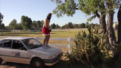Sauter dans un cactus