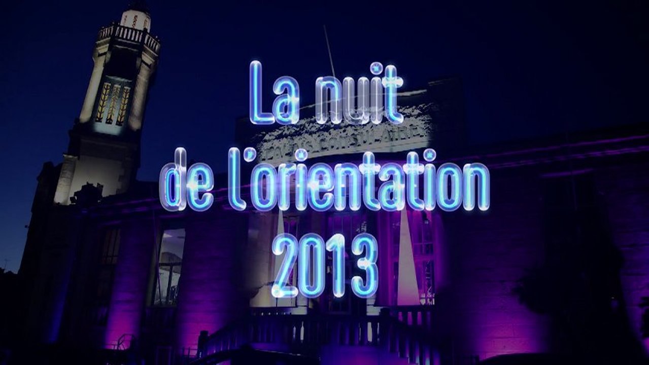 La Nuit de l'Orientation à Sète 2013