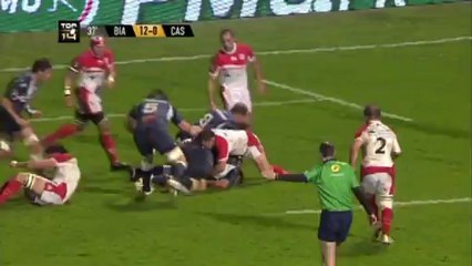 Biarritz-Castres: 15-9 - J18 - Saison 2012/2013
