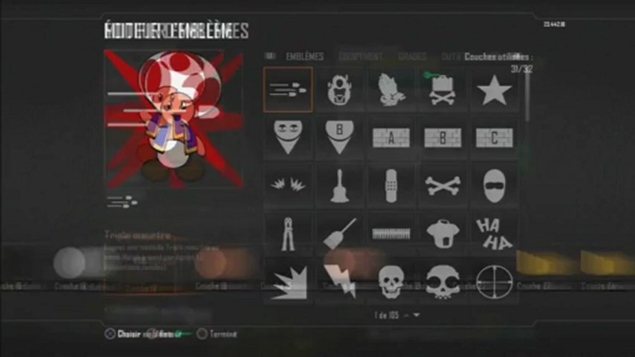 Black Ops 2 - Emblèmes - Toad - Tuto Guide