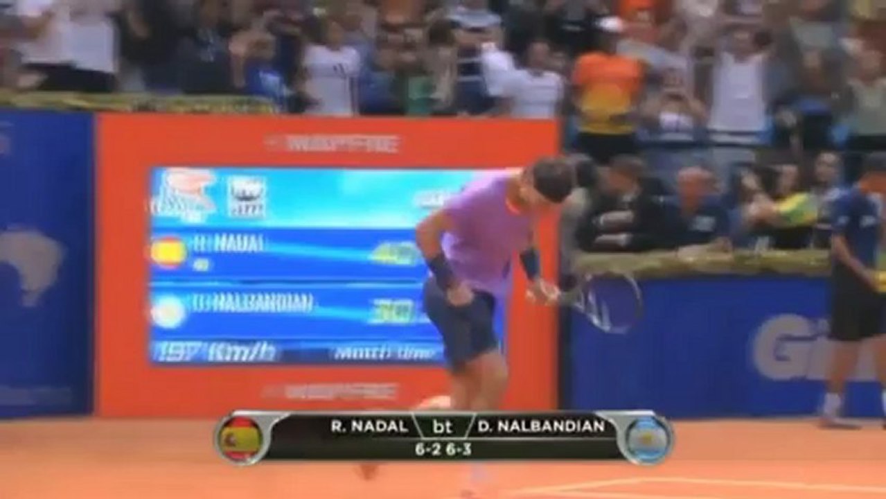 Sao Paulo: Pure Erleichterung! Nadals erster Titel seit Comeback