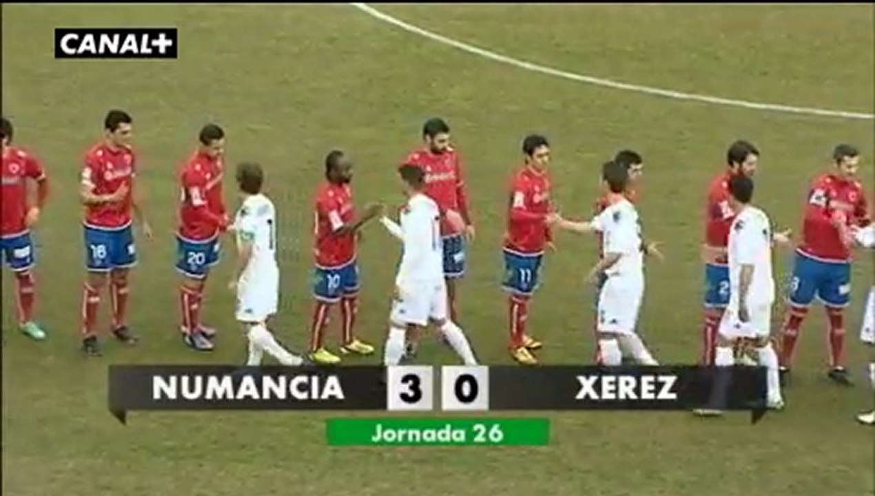 Liga Adelante  Numancia 3  Xerez  0