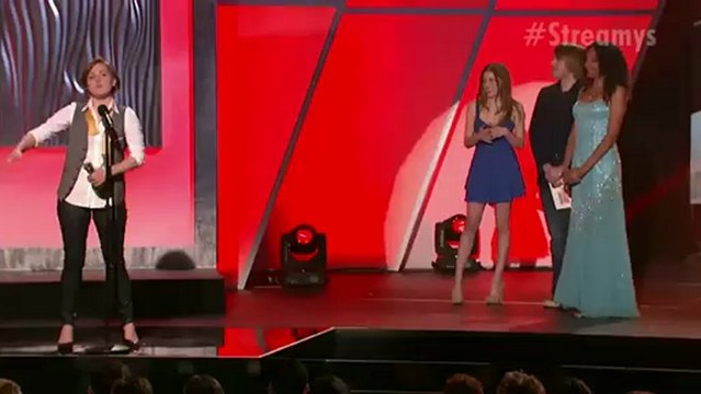 Streamys 2013, Hannah Hart, Best Female Performance Comedy, Acceptance Speech
