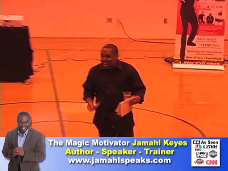 The Magic Motivator Jamahl Keyes Youth Speaker.