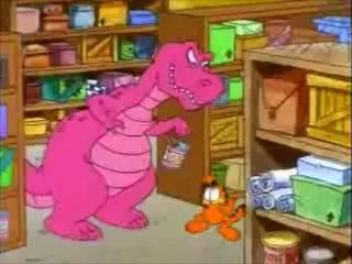 garfield cartoons  in The Beast from Beyond