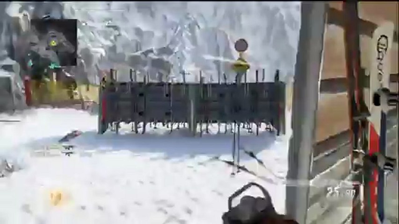 Black Ops 2 gameplay sur la map Downhill avec le Peacekeeper