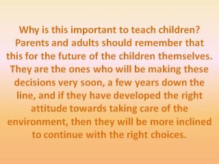 Valuable Conservation Lessons For Kids