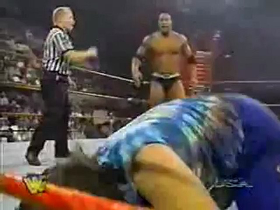Dude Love vs. The Rock