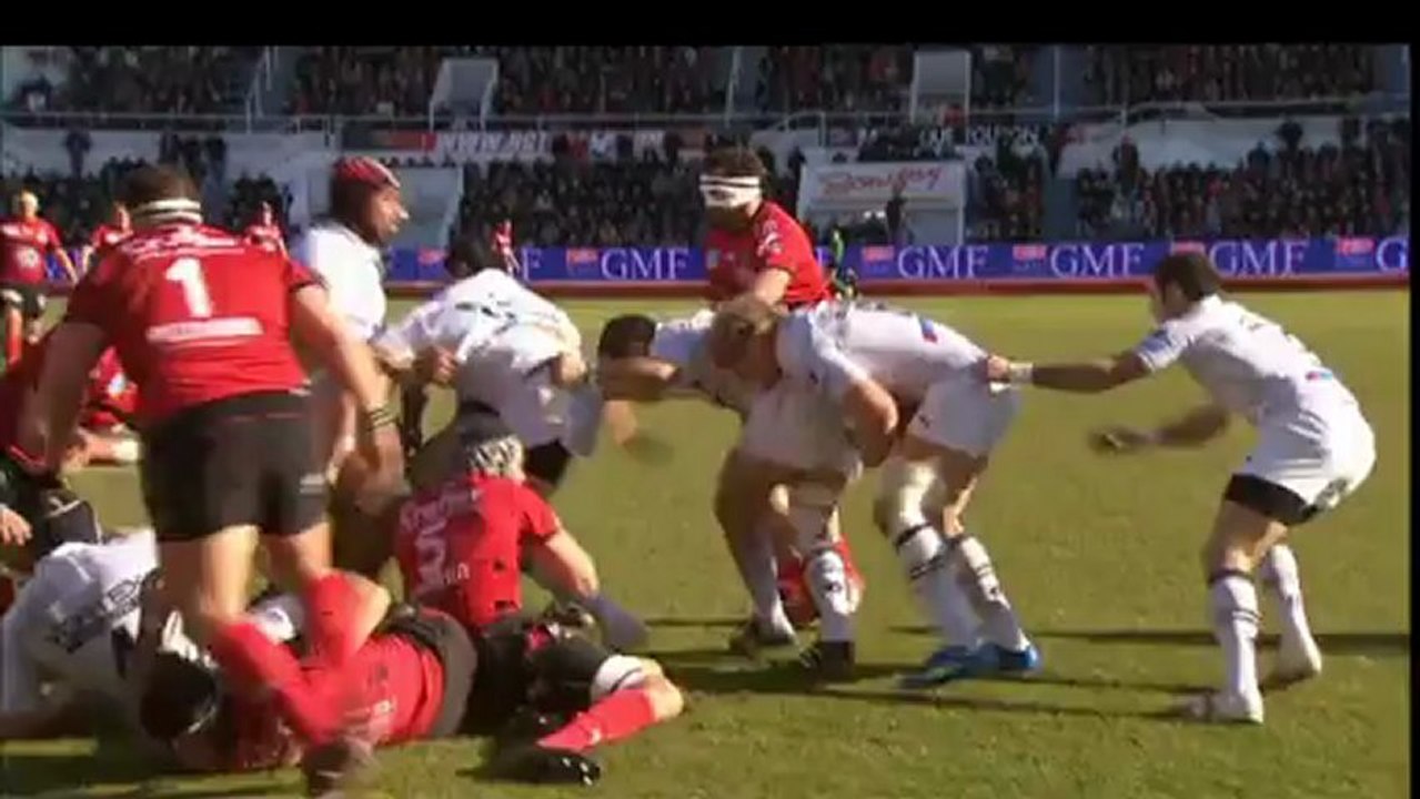 Résumé de match : J18 TOP14 Toulon - Montpellier 16/02/2013