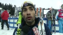 Martin Fourcade- fin des Mondiaux de Biathlon à Nove Mesto