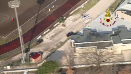 Frosinone - Terremoto, ricognizione aerea 04 (17.02.13)