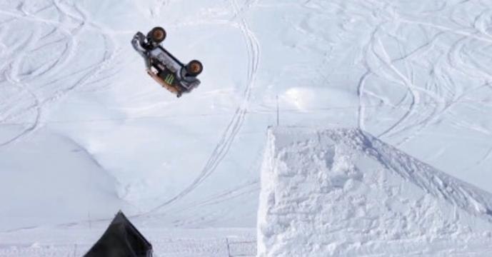 Full Backflip - Guerlain Chicherit / Mini - February 17th - Tignes