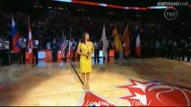 $Gloria Reuben Canadian National Anthem NBA All Stars 2013