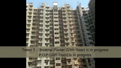 Construction status of Gulshan Vivante as on Feb 15, 2013