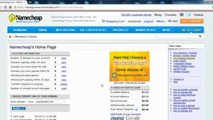 Grant Modification Rights To other Namecheap user